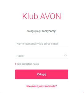 avon strefa konsultantki zamówienie